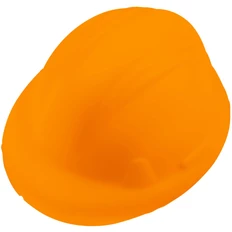 Антистресс из полиуретана «Каска», оранжевый фото
