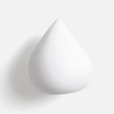 Антистресс «Капля», белый фото