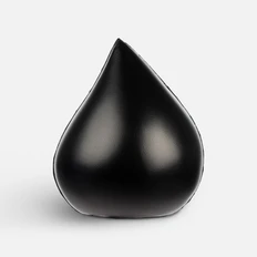 Антистресс Капля, насыщенный черный фото