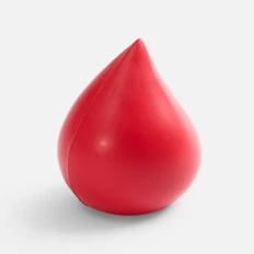Антистресс «Капля», красный фото