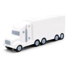 Антистресс Truck, белый фото