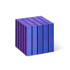 Антистресс Gravity «Куб» в подарочной коробке, синий фото