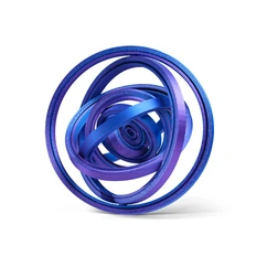 Антистресс Gravity «Орбита» в подарочном пакете, синий фото