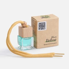 Ароматизатор воздуха Flava Deluxe, зеленый чай и черная смородина, бежевый фото