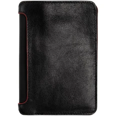 Автобумажник Matteo Tantini Arrival, черный / красный фото