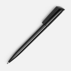 Ручка шариковая пластиковая Ritter-Pen Flip, черная фото
