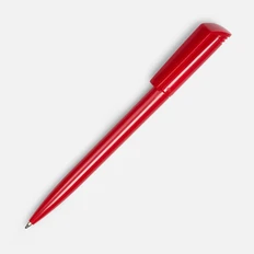 Ручка шариковая пластиковая Ritter-Pen Flip, красная фото