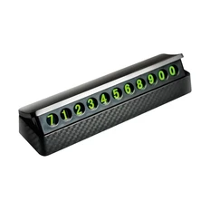 Автовизитка Olmio, чёрная фото