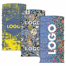 Бандана многофункциональная  с печатью Tubo, на заказ фото