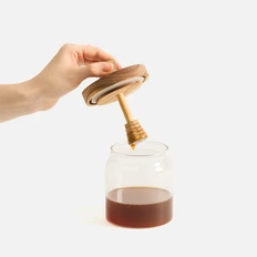 Банка для меда Colmena, прозрачная фото