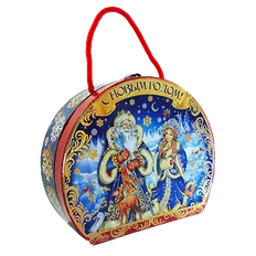 Баул «Кейс НГ», 700 гр, разноцветный фото