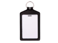 Бейдж для пропуска, черный  фото