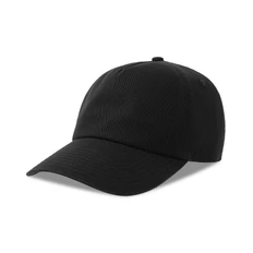 Бейсболка Atlantis Dad Hat-S, 6 клиньев, металлическая застежка, черная фото