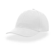 Бейсболка Atlantis Liberty six, 6 клиньев, застежка на липучке, белая фото
