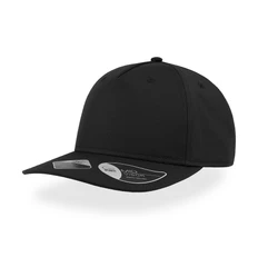 Бейсболка Atlantis Ray, 5 клиньев, застежка на липучке, чёрная фото