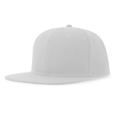 Бейсболка Atlantis Snap Back-S, 6 клиньев, пластиковая застежка, белая фото