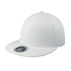Бейсболка Atlantis Snap-one, плоский козырек, белая фото