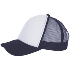 Бейсболка Sol's Bubble, темно-синяя/ белая фото