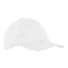Бейсболка детская Stan 10J, 5 клиньев хлопок, 150 гр/м2, белая фото
