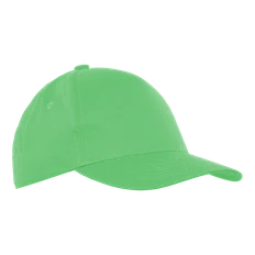Бейсболка детская Stan 10J, 5 клиньев хлопок, 150 гр/м2, ярко-зеленая фото