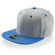 Бейсболка Atlantis Fader 6 клиньев, плоский козырек, синяя фото