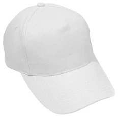 Бейсболка Hit 5 клиньев, белая фото