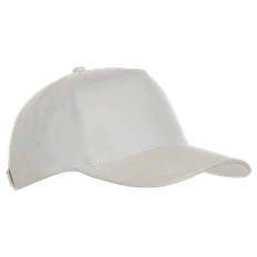 Бейсболка хлопковая Stan 01, 5 клиньев, 330 гр/м2, белая фото