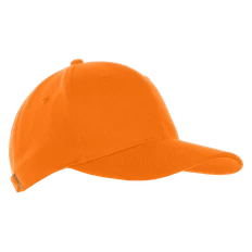Бейсболка хлопковая Stan 06, 6 клиньев, 330 гр/м2, оранжевая фото