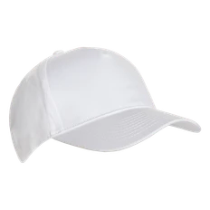 Бейсболка хлопковая Stan 10L, 5 клиньев, 150 гр/м2, белая фото