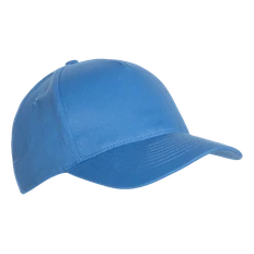 Бейсболка хлопковая Stan 10L, 5 клиньев, 150 гр/м2, голубая фото