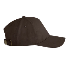 Бейсболка хлопковая Stan 12, 5 клиньев, 260 гр/м2, темно-коричневая фото