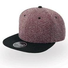 Бейсболка Atlantis Kik, прямой козыкек, бордо фото