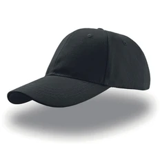 Бейсболка Atlantis Liberty Six 6 клиньев, черная фото