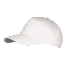 Бейсболка Sol's Long Beach 260, 5 клиньев, белая фото