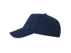 Бейсболка Roly Eris, темно-синяя фото