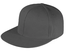 Бейсболка с прямым козырьком Molti Snapback, серая фото
