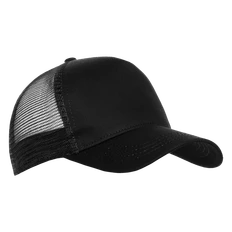 Бейсболка с сеткой Stan 05, 5 клиньев, 280 гр/м2, черная фото
