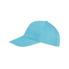 Бейсболка Sol's Buzz 150, 5 клиньев, светло-голубая фото