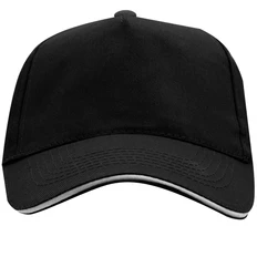 Бейсболка Stamina Eris, 5-панельная, черная фото