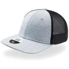 Бейсболка Atlantis Stretch-fit, 6 клиньев, без застежки, серая фото