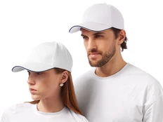 Бейсболка U Basic Cancun, белая фото