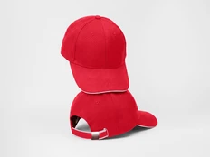 Бейсболка U Basic Cancun, красная фото