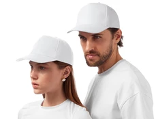 Бейсболка US Basic Florida 350, 5 клиньев, белая фото