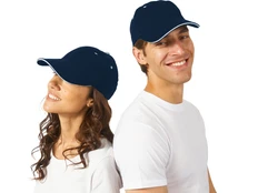 Бейсболка US Basic New Castle, синяя / белая фото