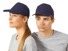 Бейсболка US Basic New York, тёмно-синяя фото