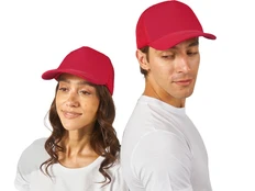 Бейсболка US Basic Newport, красная фото