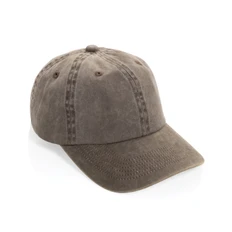 Бейсболка из хлопковой саржи XD Xclusive Beau Aware™, 6 клиньев, 270 г/м², коричневая фото