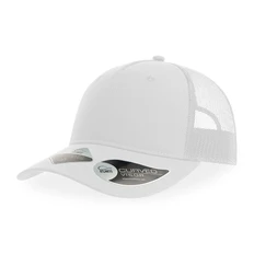 Бейсболка из переработанного полиэстера Atlantis Zion, 5 клиньев, белая фото