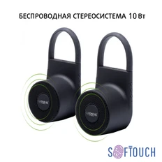 Колонки беспроводные стерео Chili Lann, черные фото