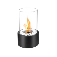 Биокамин настольный декоративный Vesta, черный фото